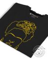 T-shirt woman Frida Kahlo Official Gold Line Art style - Blasfemus