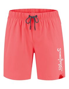 Costume boxer da bagno per uomo magenta fluo