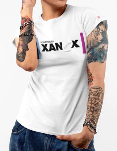 T-shirt woman powered by psychiatric drugs xan x - Blasfemus