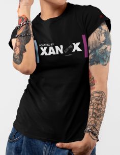 T-shirt donna scritte divertenti psicofarmaci xanax