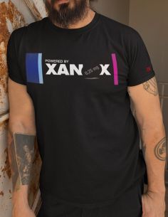 T-Shirt Man powered by Xanax - Blasfemus