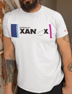 T-Shirt Man powered by Xanax - Blasfemus