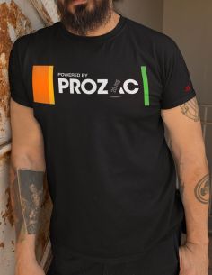 T-Shirt uomo scritte divertenti psicofarmaci prozac