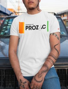 T-Shirt Man powered by Prozac - Blasfemus