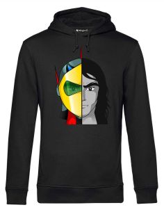 Men's hooded sweatshirt - Goldrake Grendizer Daisuke UFO Robot Cartoons from the 80s