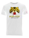 T-shirt Uomo Tigre - Naoto Date - Anime Manga Cartoni Anni 80 - bianca