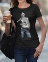 T-shirt donna Frida Kahlo Girl Power - nera - Blasfemus