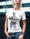 T-shirt woman Frida Kahlo Official Girl Power - bianca