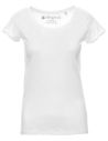 Basic women's t-shirt - short sleeve cotton t-shirt - 3 pack - wide crew neck - Blasfemus