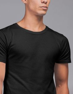 t-shirt uomo basic - maglietta maniche corte in cotone - pacco