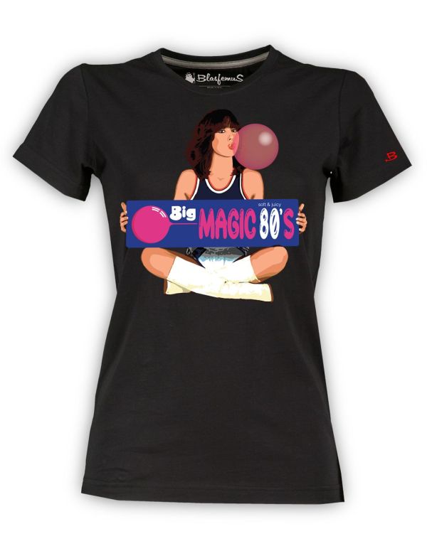 T-shirt donna Big Babol anni 80 - Blasfemus