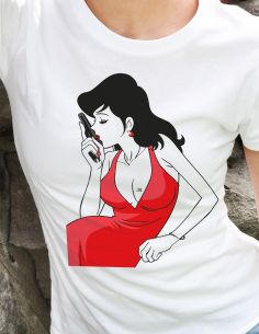 T-shirt donna - cartoni animati anni 80 Margot - Blasfemus