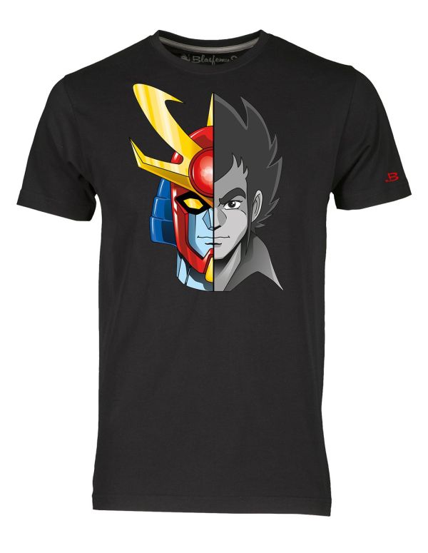 T-Shirt Man Daitarn 3 - Robot Anime Manga cartoon 80s - Blasfemus