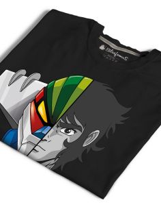 T-Shirt Jeeg Robot - Hiroshi Shiba cartoon 80s - Blasfemus