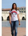 T-shirt donna - Frida Khalo teschi - Blasfemus