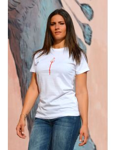 Tshirt donna forcone diavolo Blasfemus