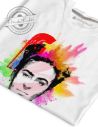 T-shirt woman - Frida Kahlo Official Popart style - Blasfemus