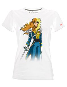 Lady Oscar woman t-shirt 80s cartoons - Blasfemus