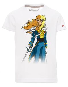 Lady Oscar woman t-shirt 80s cartoons - Blasfemus