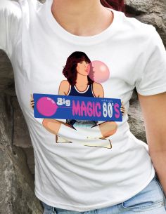 T-shirt woman - Big Babol 80 years - Blasfemus