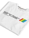 T-Shirt Uomo ZX Spectrum Vintage Nerd bianca - Blasfemus