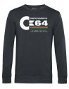 Felpa Commodore 64 C64 Girocollo Uomo Anni 80 Vintage Nerd - Blasfemus