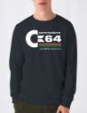 Sweatshirt Commodore 64 C64 Crewneck Man 80s Vintage Nerd - Blasfemus